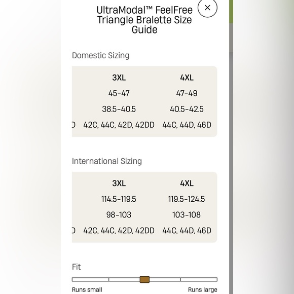 MeUndies UltraModal™ FeelFree Shamrock Print Triangle Wireless Bralette Size 4X - Picture 4 of 4